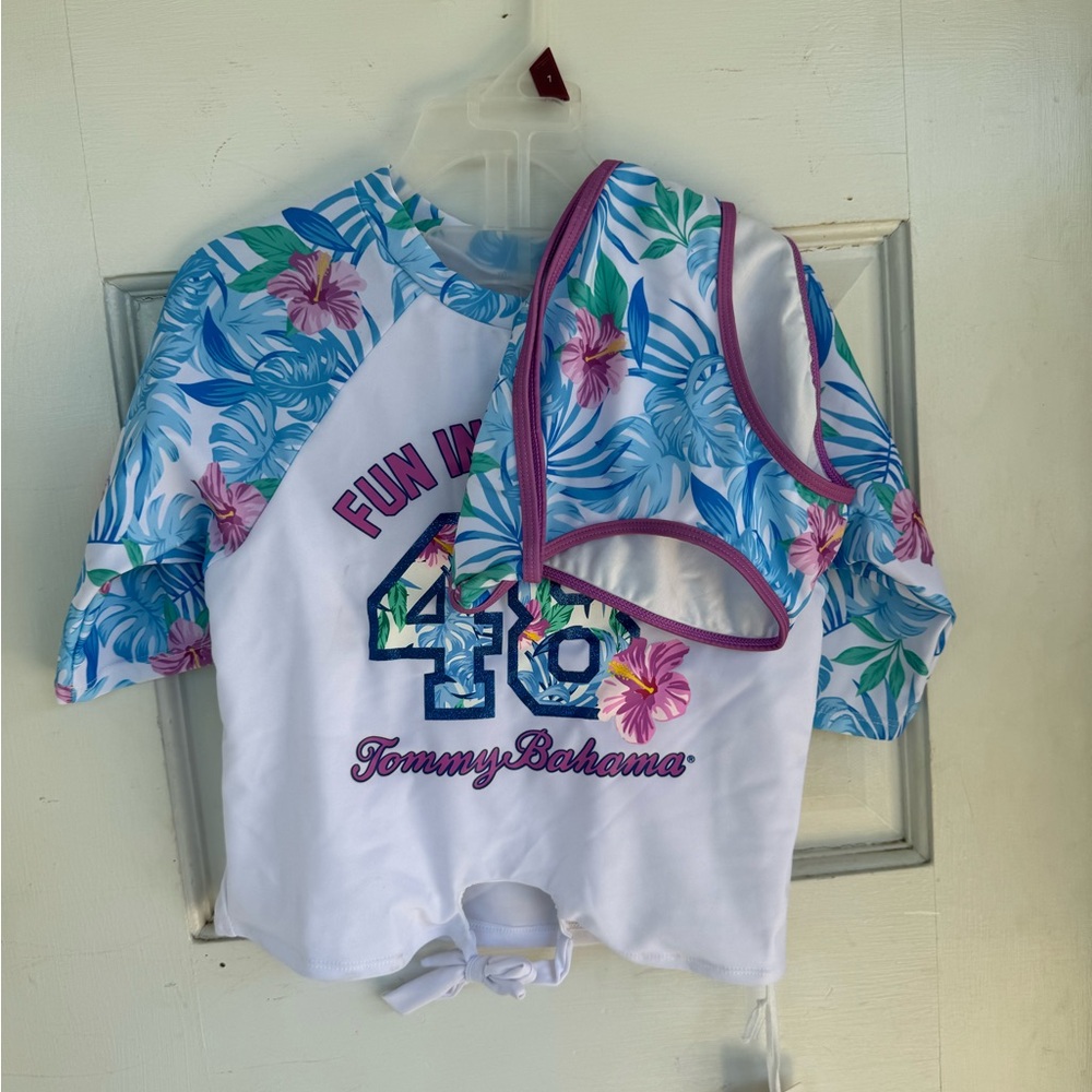 Tommy Bahama swim shirt and bottoms